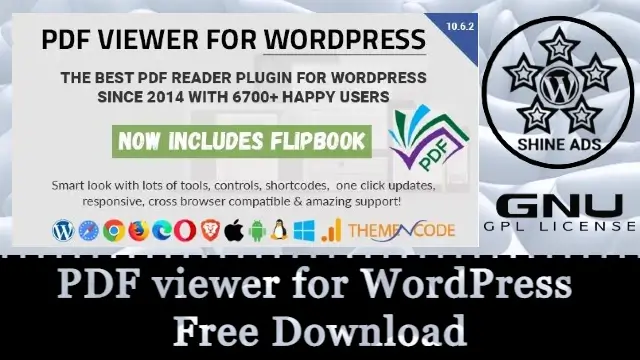 PDF viewer for WordPress Free Download