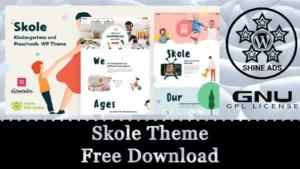 Skole Theme Free Download
