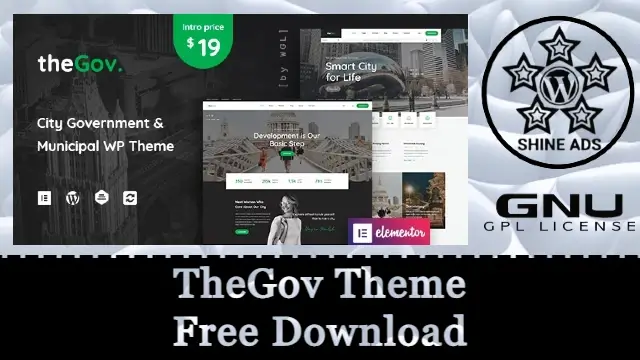 TheGov Theme Free Download