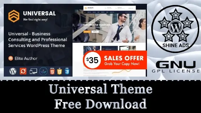 Universal Theme Free Download