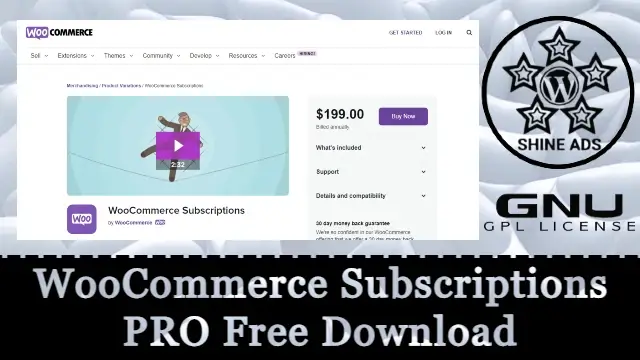 WooCommerce Subscriptions PRO Free Download