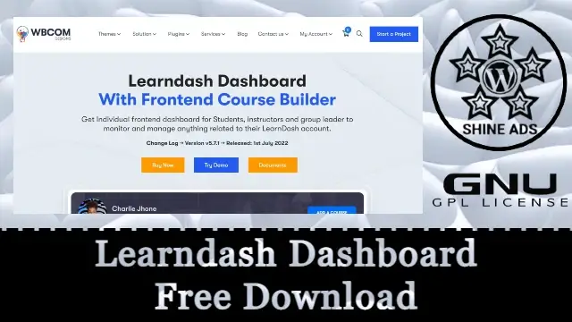 Learndash Dashboard Free Download
