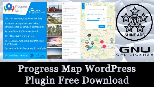 Progress Map WordPress Plugin Free Download