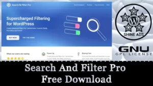 Search And Filter Pro Free Download