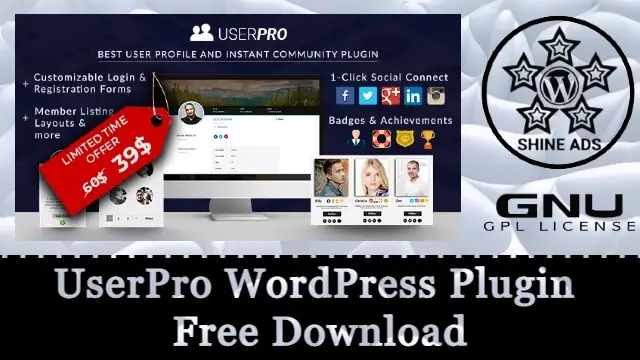 UserPro WordPress Plugin Free Download