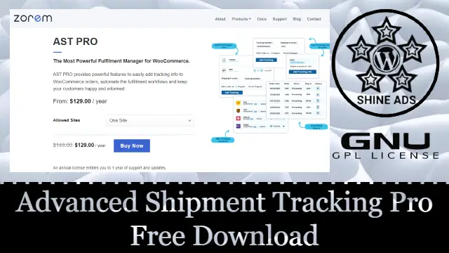 Advanced Shipment Tracking Pro v2.6 Free Download [GPL]
