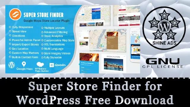 Super Store Finder for WordPress Free Download