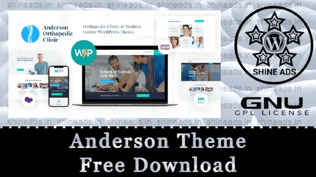 Anderson Theme Free Download