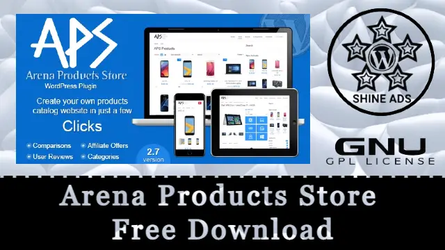 Arena Products Store Free Download