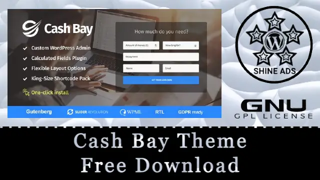 Cash Bay Theme Free Download