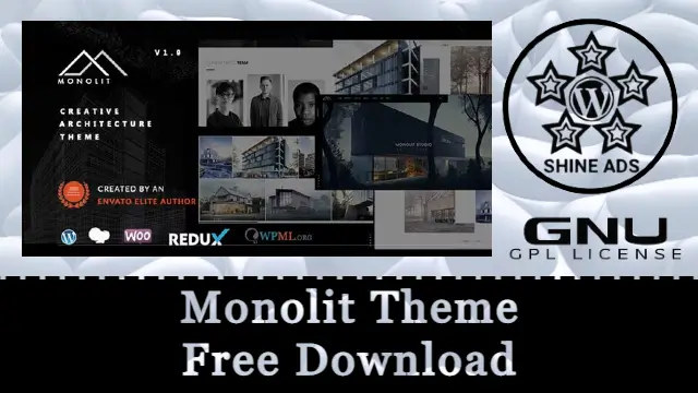 Monolit Theme Free Download