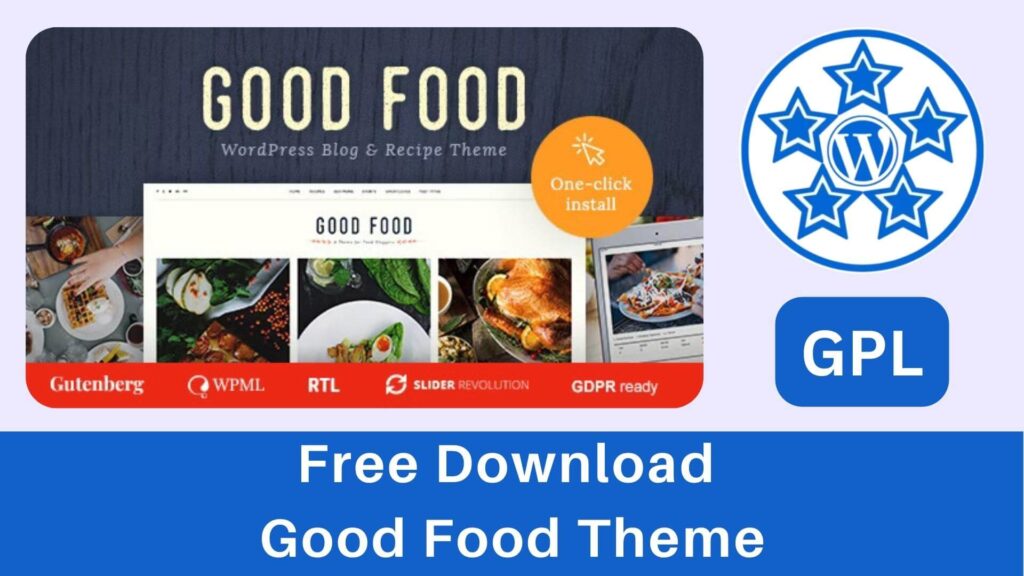 Free Download Good Food Theme