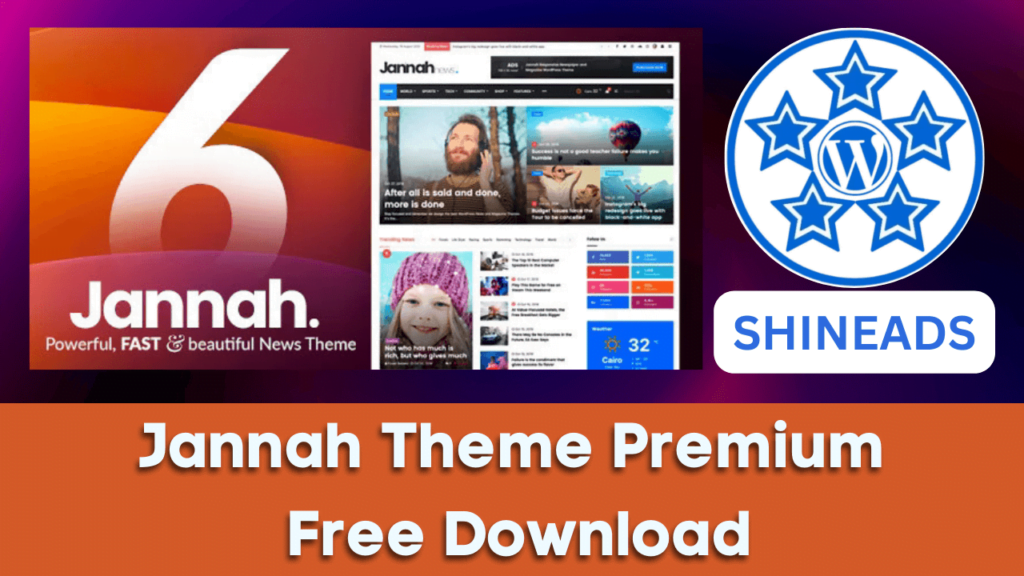 Jannah Theme Premium Free Download [v6.1.5]