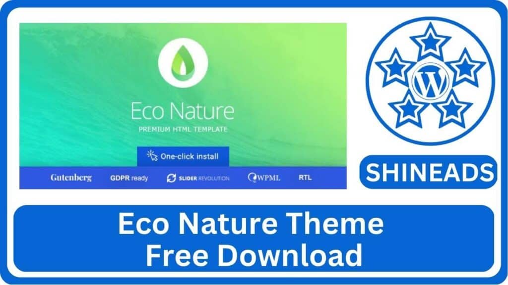 Eco Nature Theme Free Download