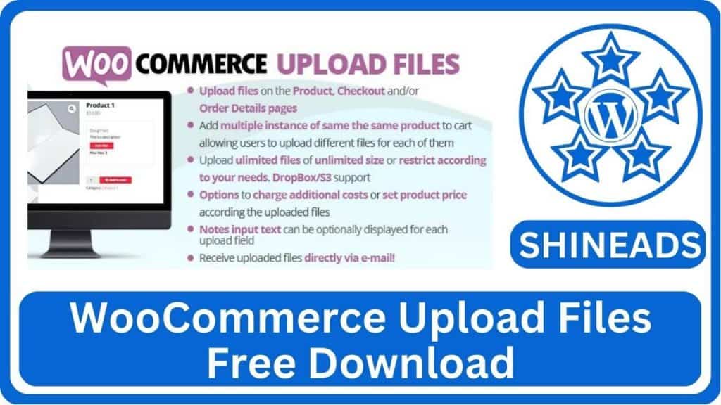 WooCommerce Upload Files Free Download