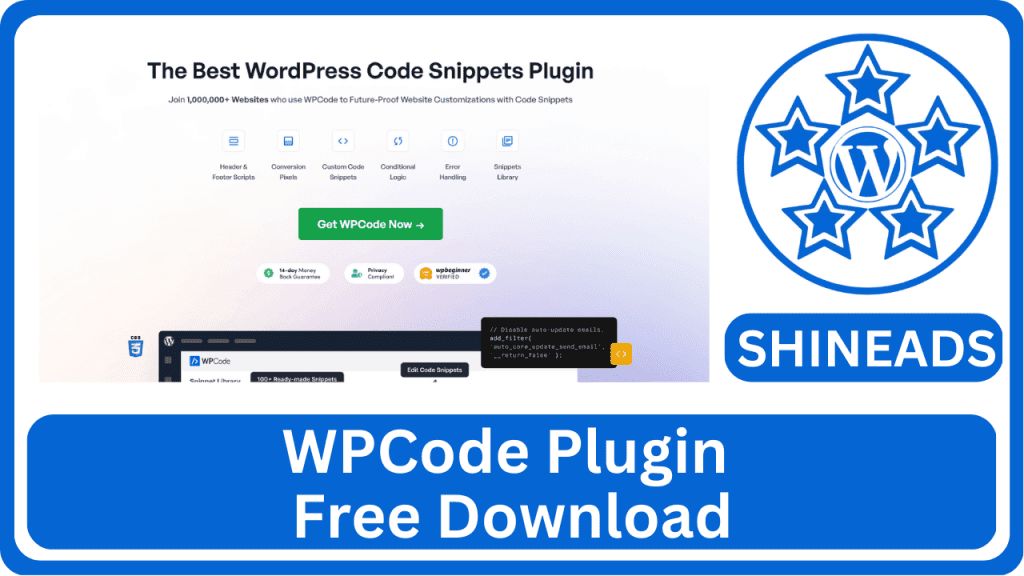 WPCode Plugin Free Download
