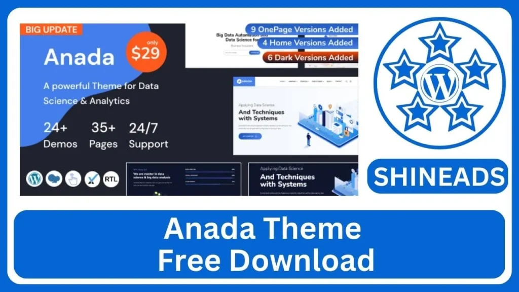 Anada Theme Free Download