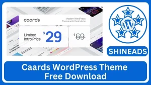 Caards WordPress Theme Free Download