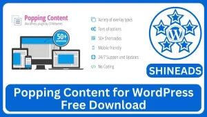 Popping Content for WordPress Free Download