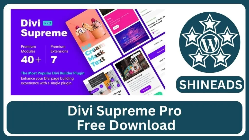 Divi Supreme Pro Free Download