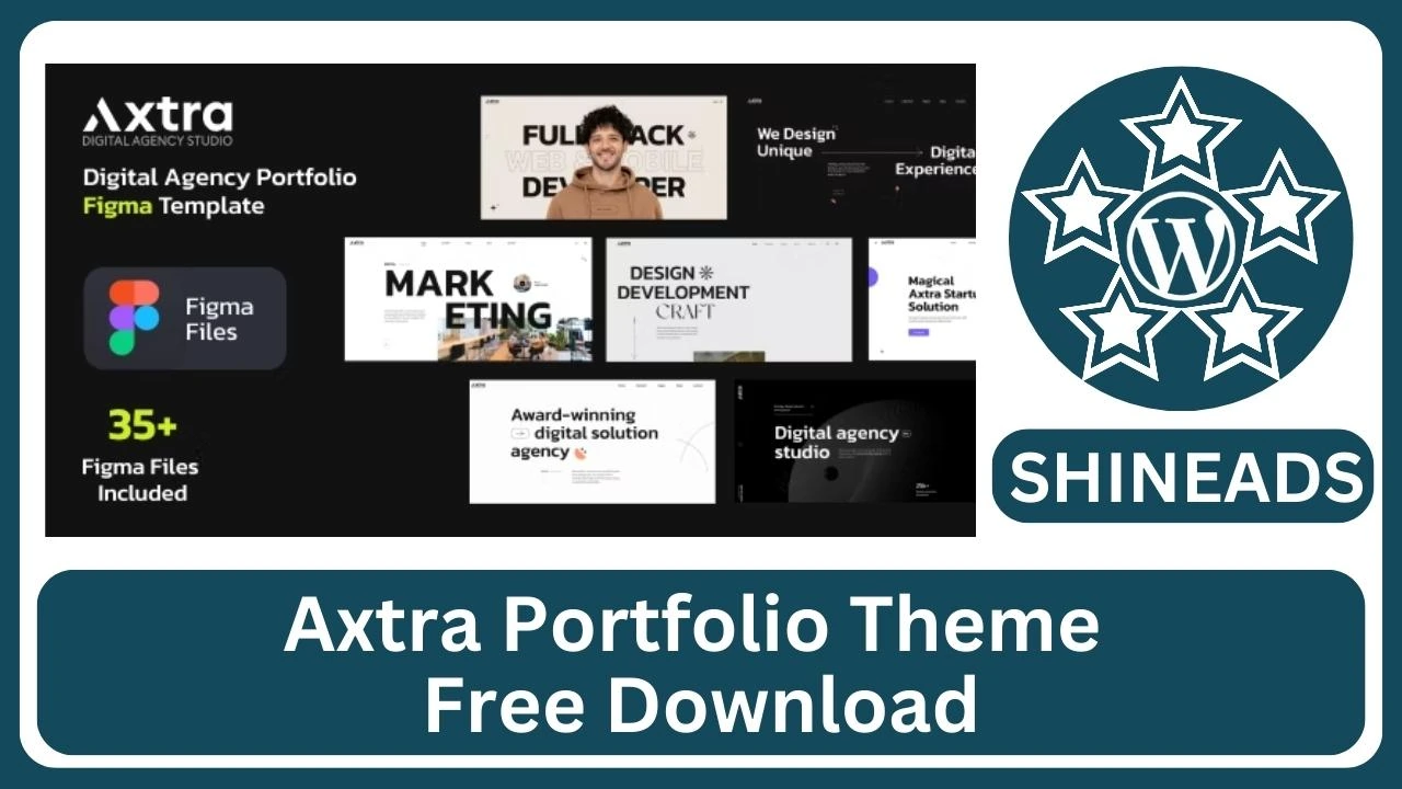 Axtra Portfolio Theme Free Download