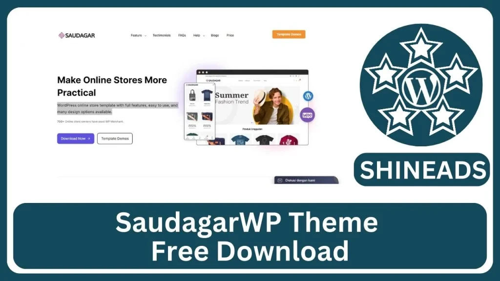 SaudagarWP Theme Free Download