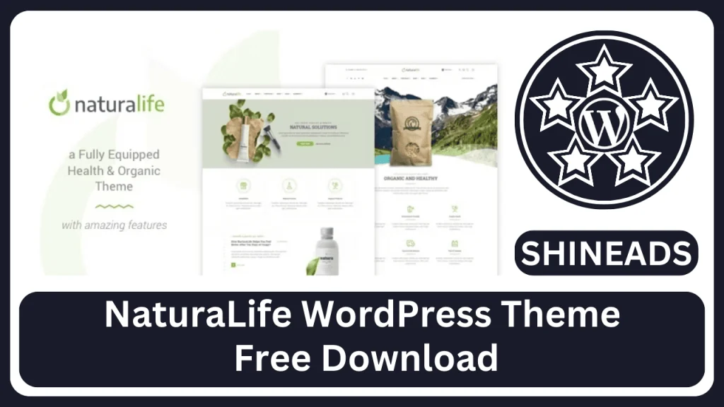NaturaLife WordPress Theme Free Download