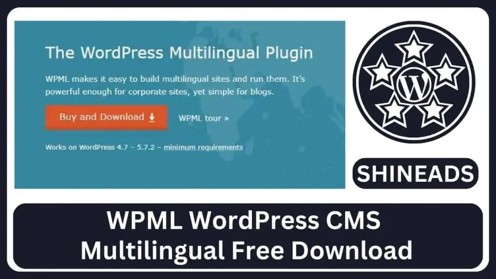 WPML WordPress CMS Multilingual Free Download