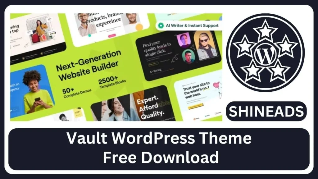 Vault WordPress Theme Free Download