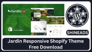 Jardin Responsive Shopify Theme Free Download