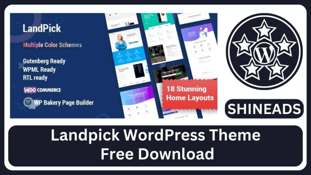 Landpick WordPress Theme Free Download