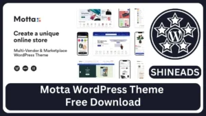 Motta WordPress Theme Free Download