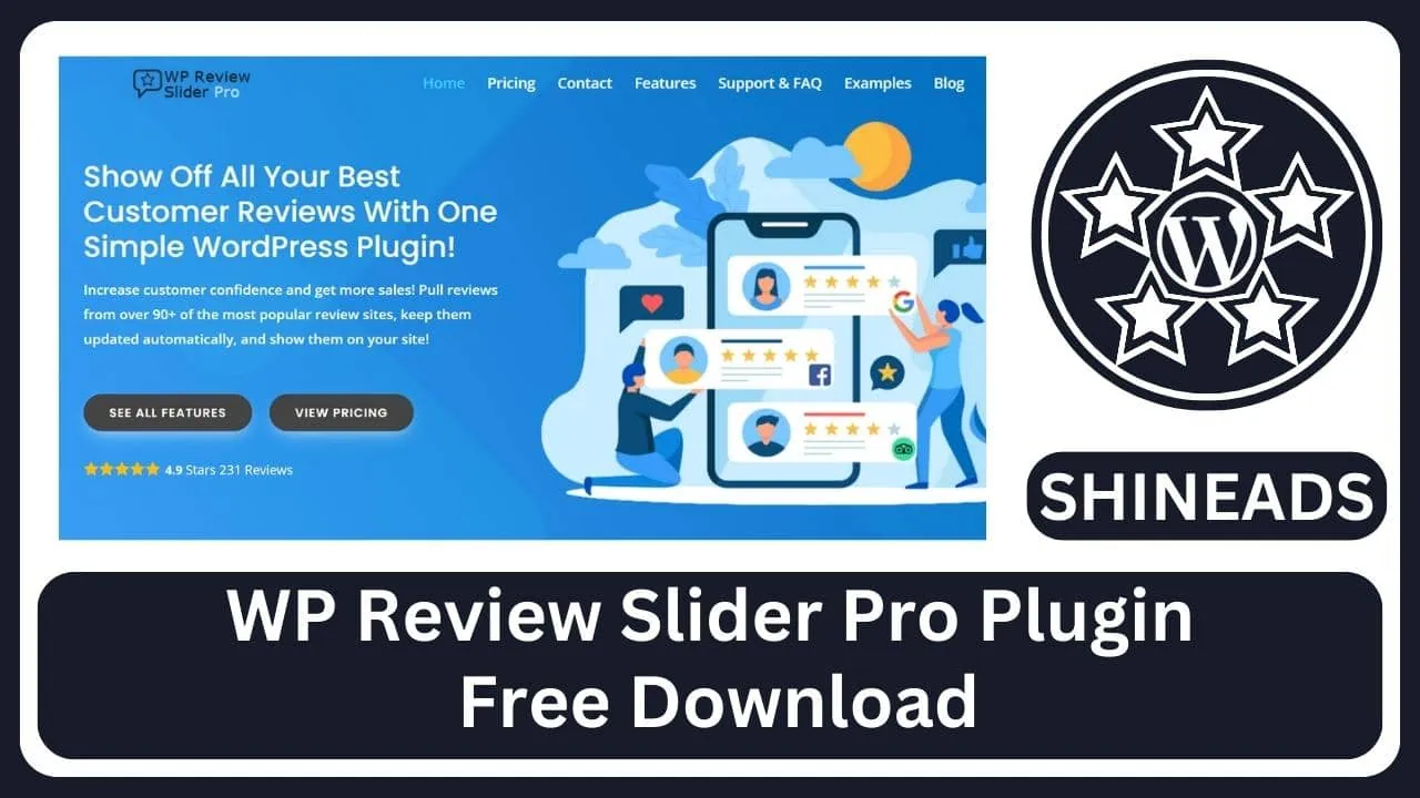 WP Review Slider Pro Plugin Free Download