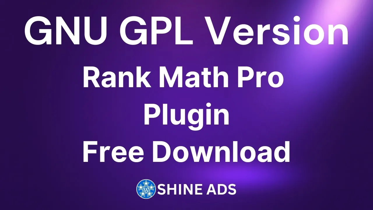 Rank Math Pro Plugin Free Download