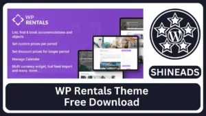 WP Rentals Theme Free Download