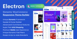 Electron WooCommerce Theme Free Download