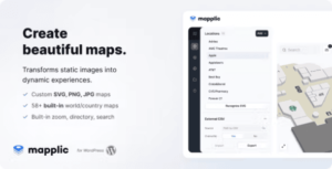 Mapplic WordPress Plugin Free Download