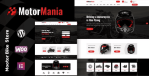 MotorMania Theme Free Download