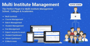 Multi Institute Management Plugin Free Download