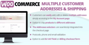 WooCommerce Multiple Customer Addresses Free Download