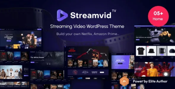 StreamVid WordPress Theme Free Download