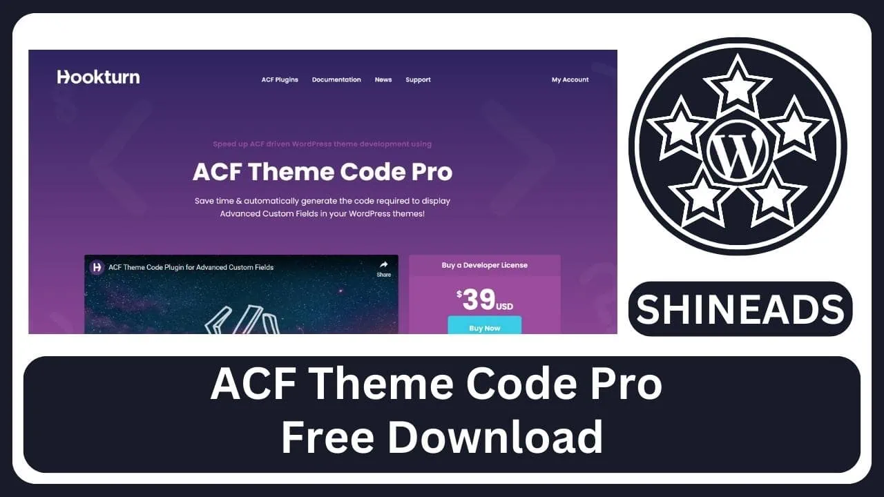 ACF Theme Code Pro Free Download v.2.5.6