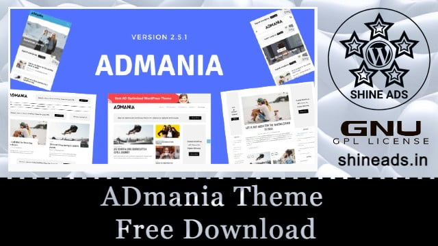 ADmania Theme Free Download v2.5.3