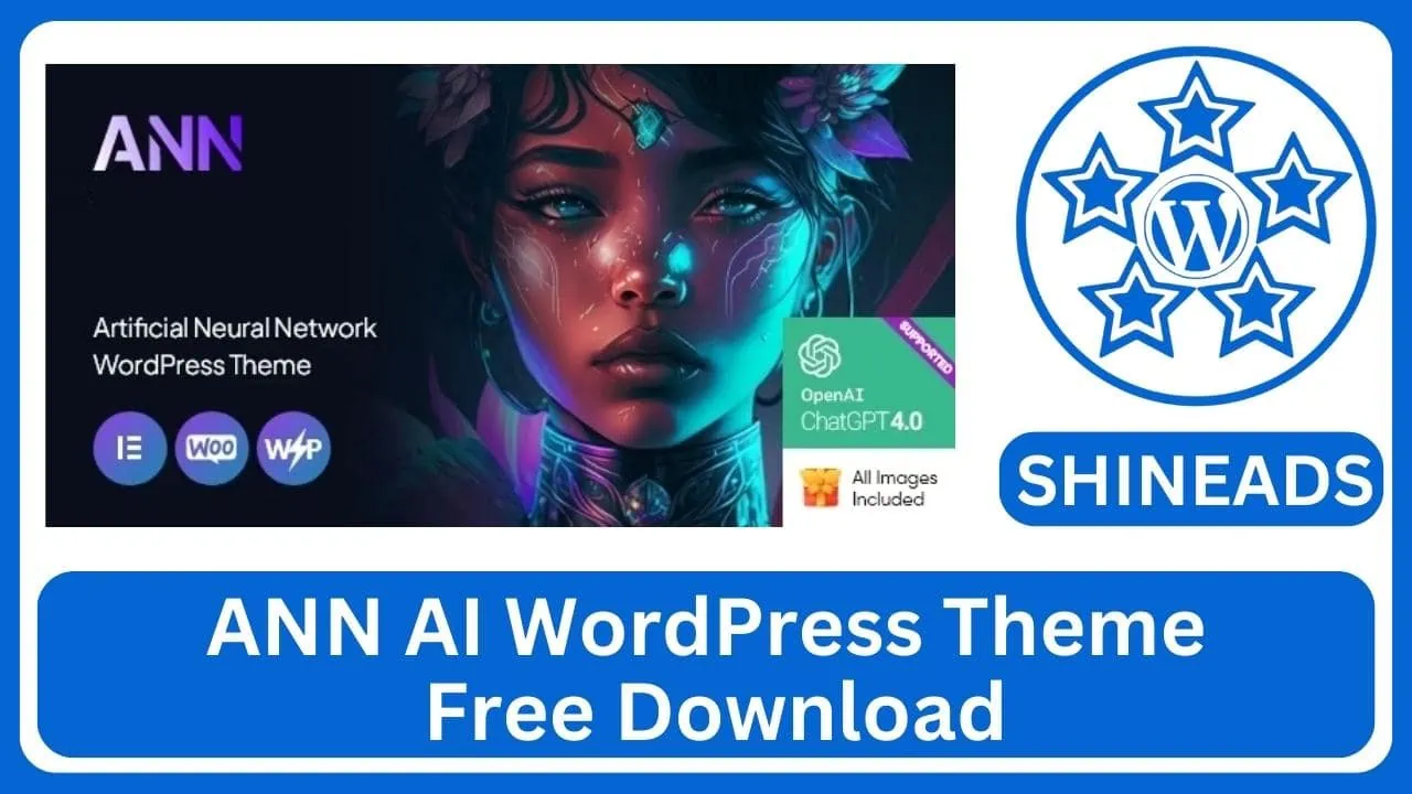 ANN AI WordPress Theme Free Download 1.37.0