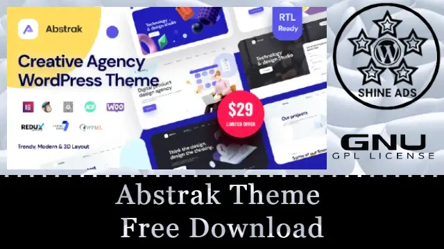 Abstrak Theme Free Download v1.5.3