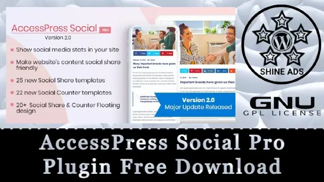AccessPress Social Pro Plugin Free Download v2.2.1