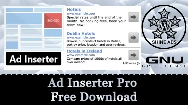 Ad Inserter Pro Plugin Free Download v2.8.8