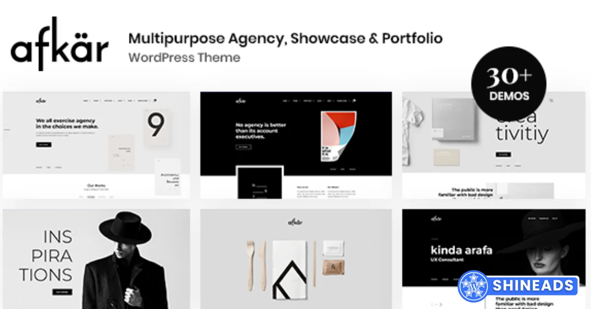 Afkar – Creative Portfolio WordPress Theme Free Download v1.0.5