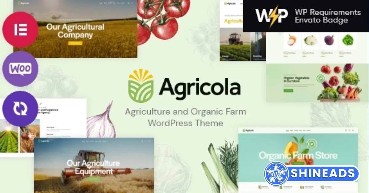 Agricola – Agriculture & Organic Farm Theme Free Download v1.21.0