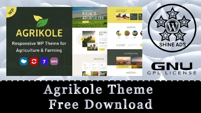 Agrikole Theme Free Download v1.30